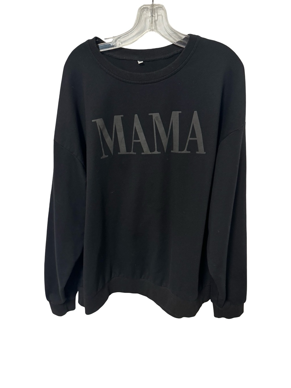 MAMA Black Crewneck Sweatshirt